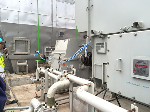 Fire protection system installation