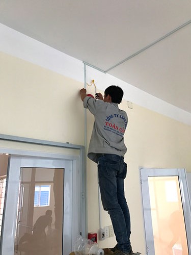 Fire protection system installation