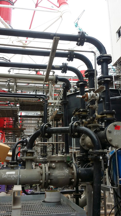 Fire protection system installation