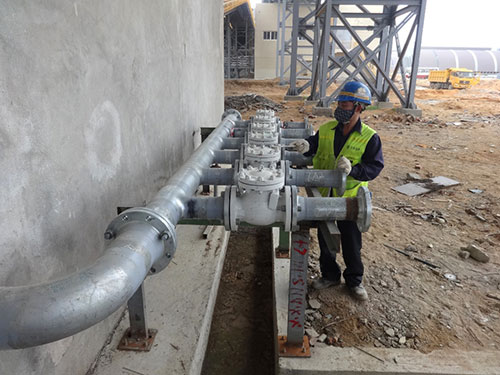 Fire protection system installation