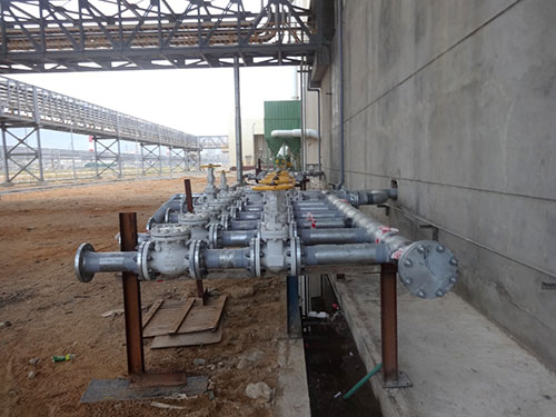 Fire protection system installation