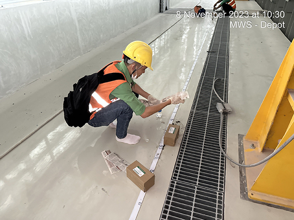 Termite prevention for construction works