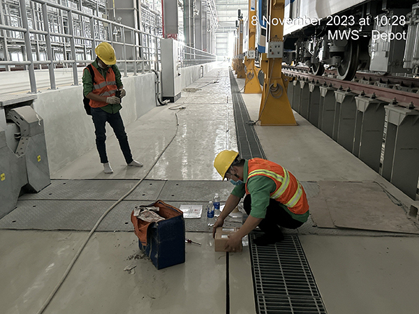 Termite prevention for construction works