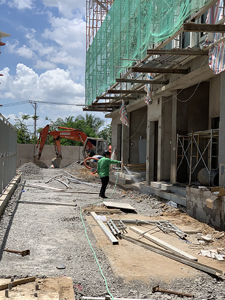 Termite prevention for construction works