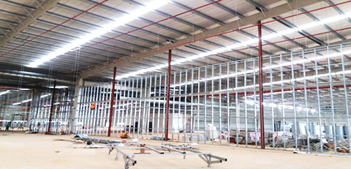 Heavy steel structures
