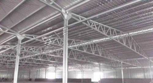 Steel structure portal frame