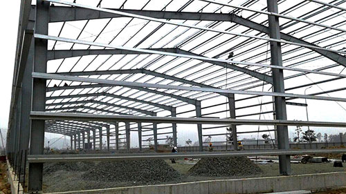 Factory steel structures