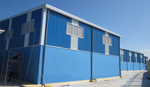 Pre-engineered steel buildings