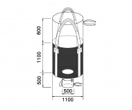 Jumbo tube bags