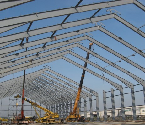 Fabrication and installation of steel structure