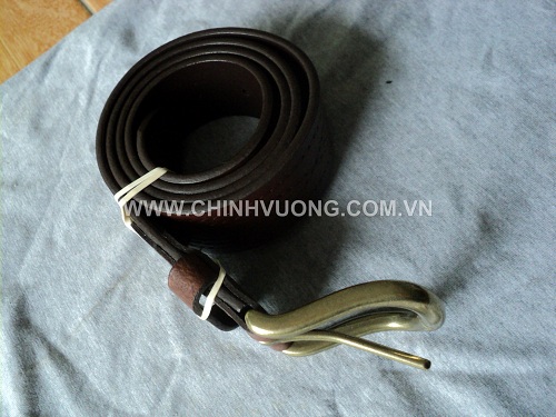 Leather belt