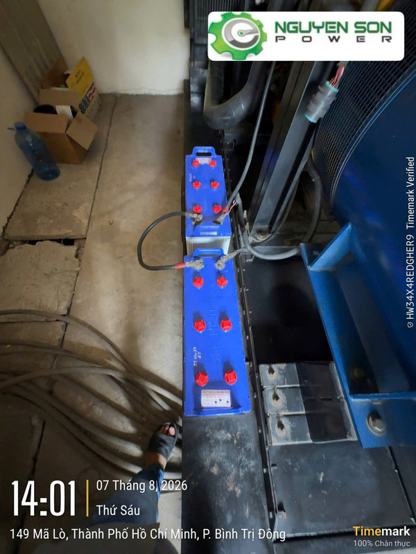 Image of machinery installation