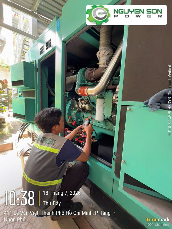 Image of machinery installation