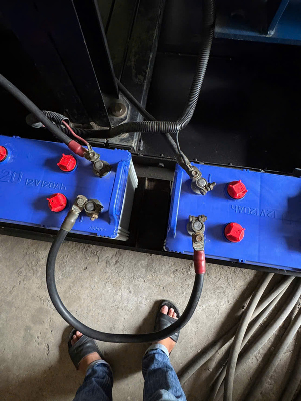 Image of machinery installation