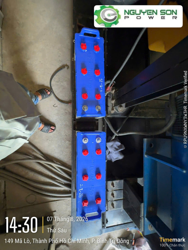 Image of machinery installation