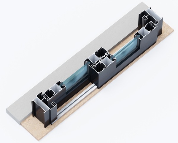 55 sliding door