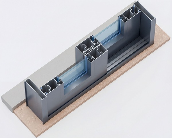 Lux 65 sliding door - P120 system
