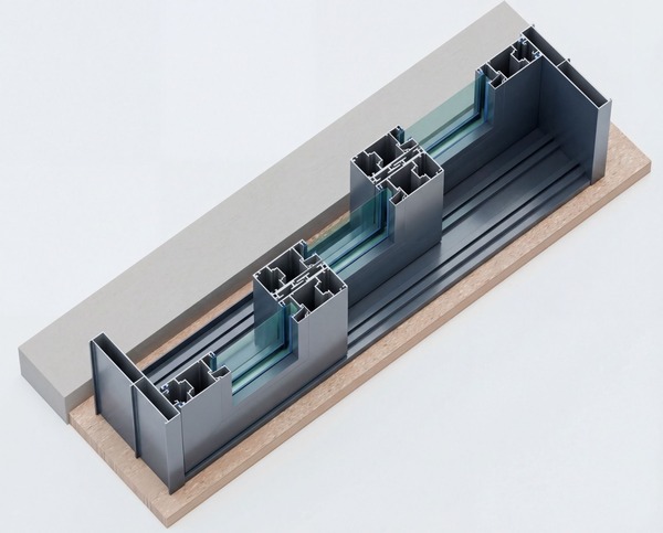 Lux 65 sliding door - P180 system