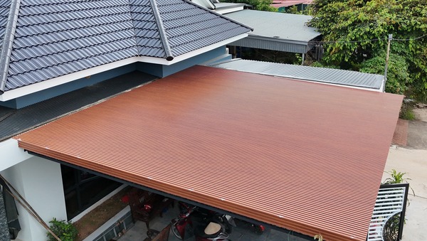 Aluminum roofing sheets