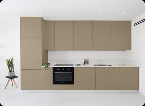 PMA aluminum kitchen cabinet
