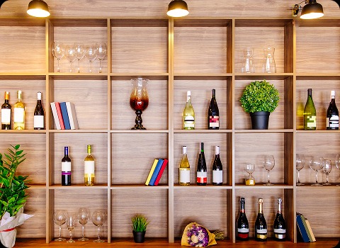 PMA aluminum wine cabinet