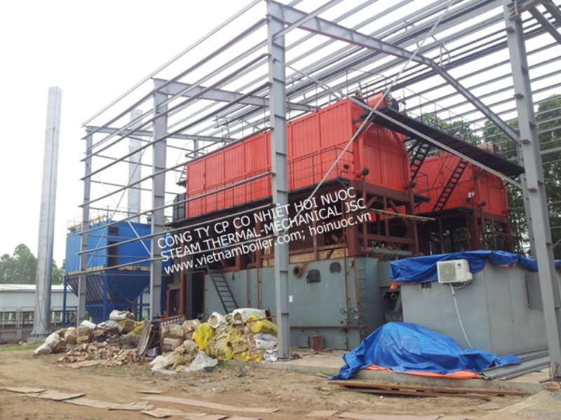 Biomass fired boiler