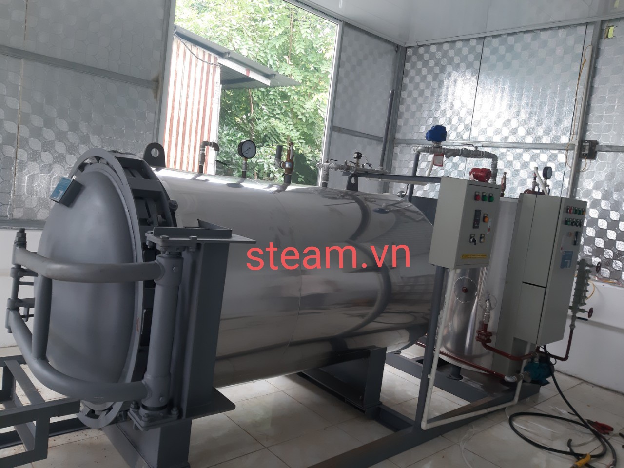 Pasteurization autoclaves