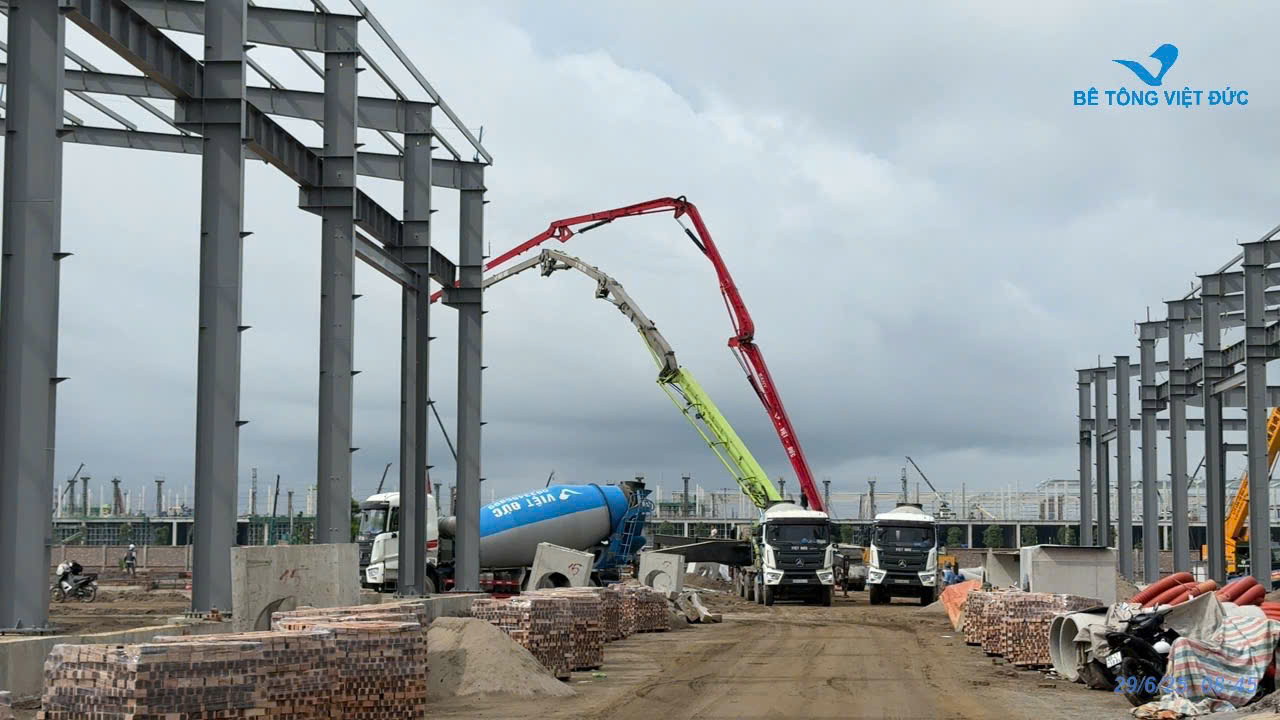 Construction Images of Viet Duc Concrete Projects
