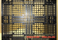 Plastic pallet 1000x1200x120mm