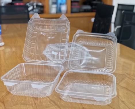Grilled chicken plastic box