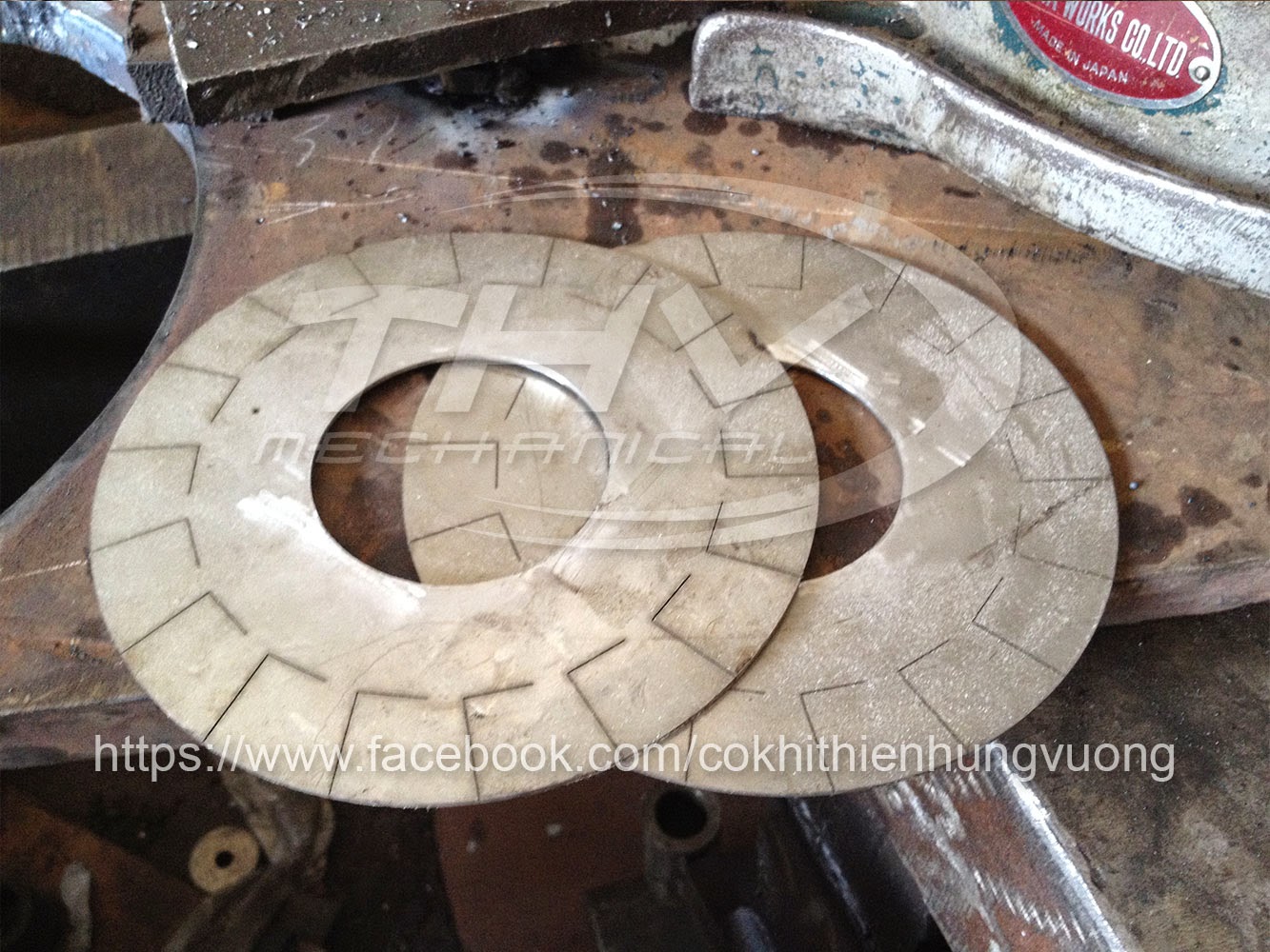 Fabrication of D200 air vane blades