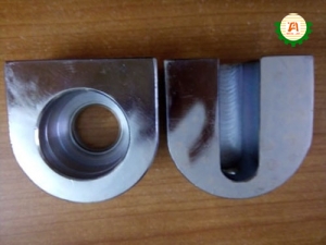 PVC conveyor roller support