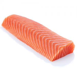 Frozen salmon fillet