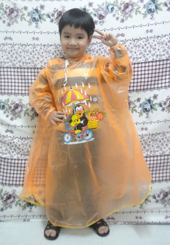 Kid raincoat