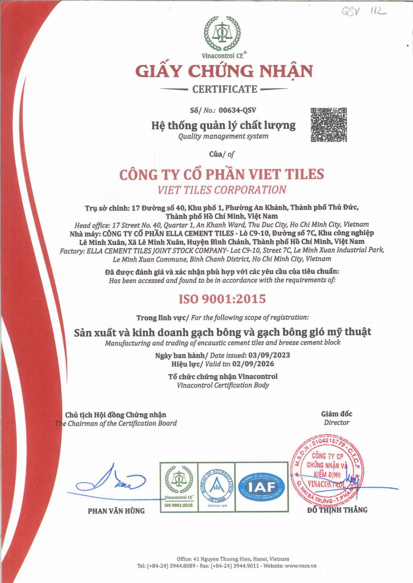 Certification