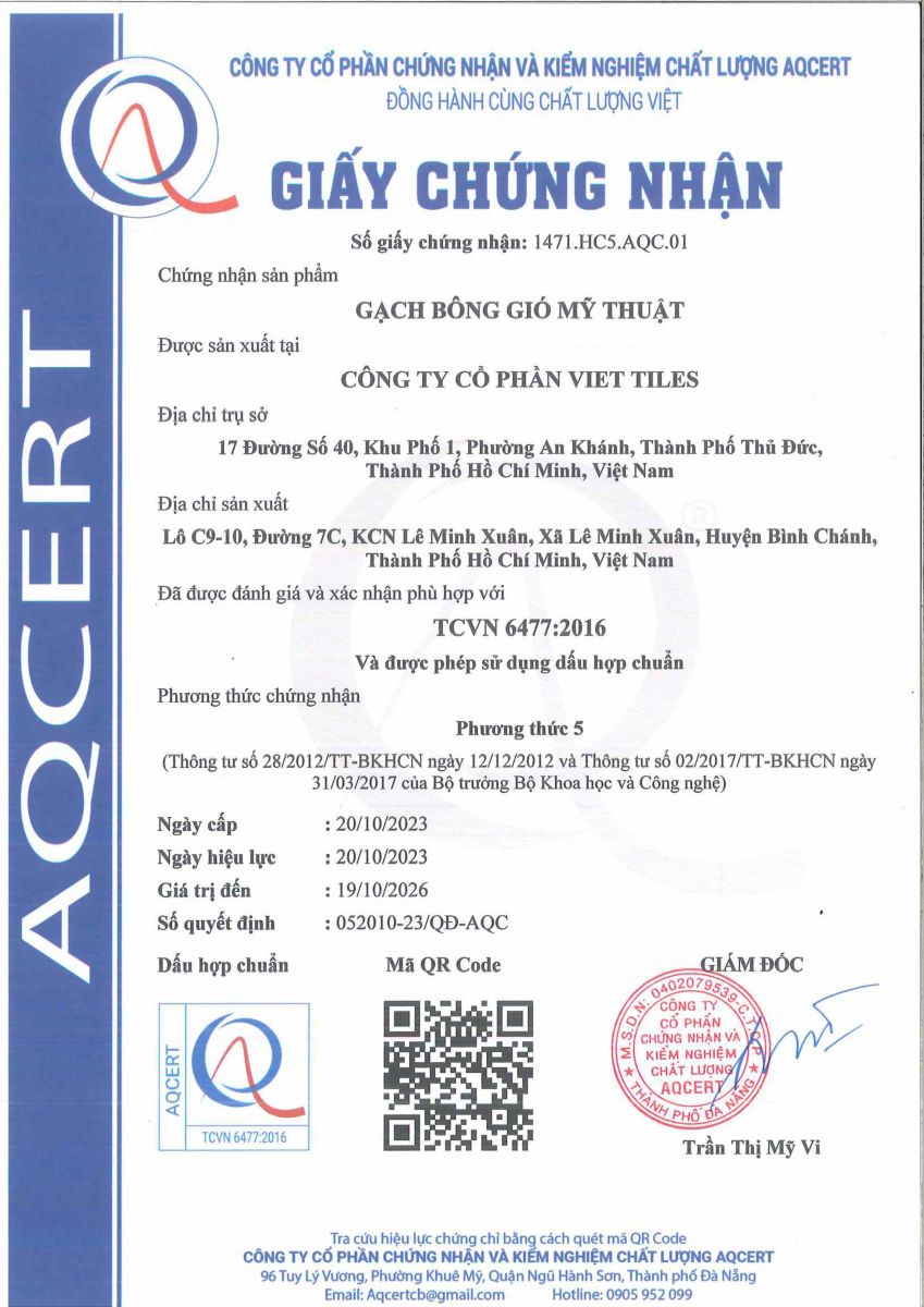 Certification