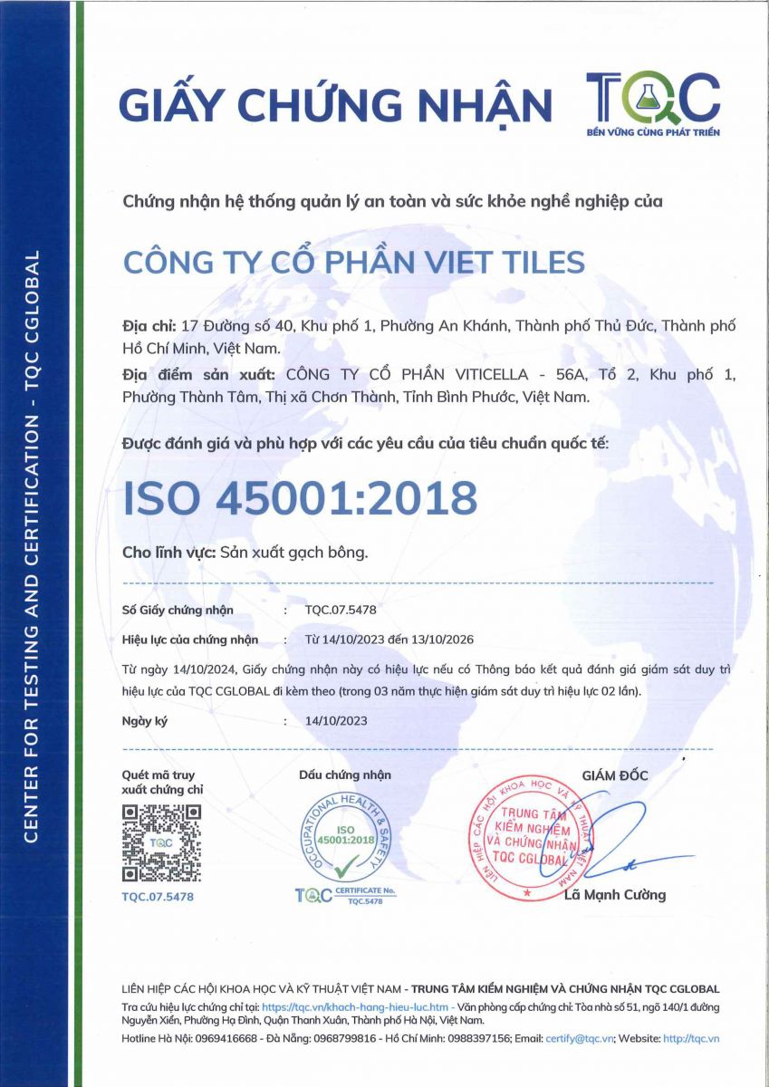 Certification