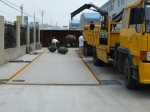 Electronic scale for 60 tons car