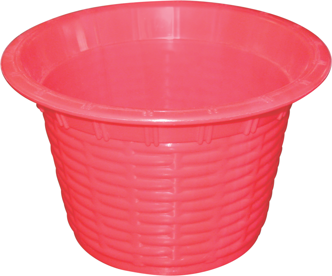 Round flower pot