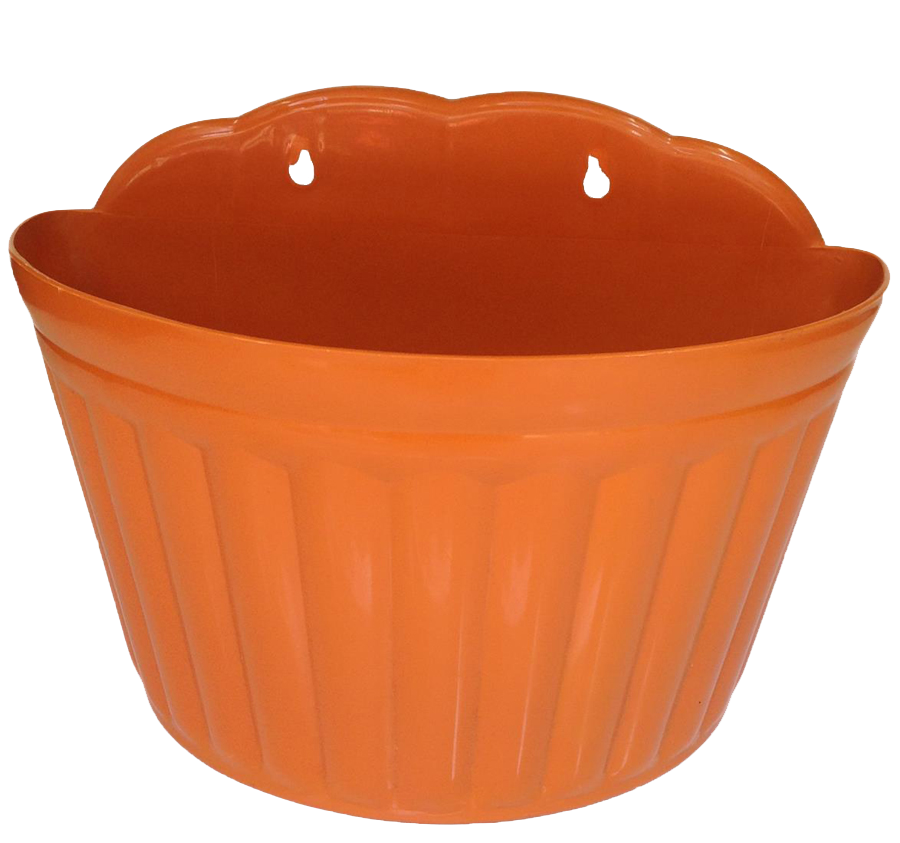 Wall-mounted flower pot