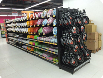 Supermarket racks