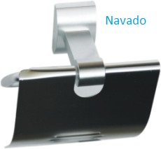 Aluminum toilet paper holder