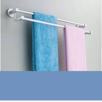 Durable double towel rack