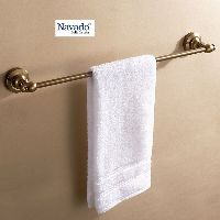Premium single aluminum towel rack