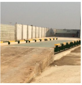 Floating scale 12m - 80 tons
