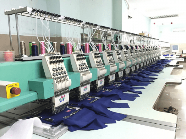 Computerized embroidery machine purchasing