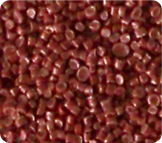 Red HDPE pellet