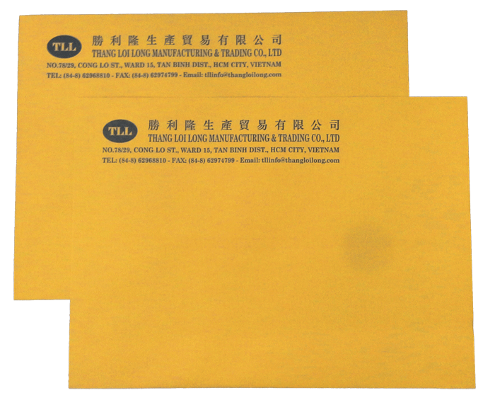 Golden Kraft Envelope