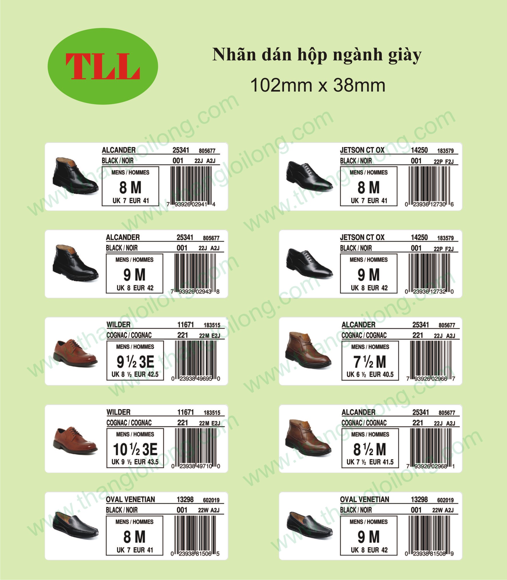 Box label