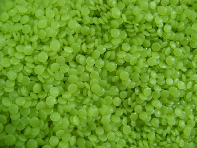 Green LLDPE pellets